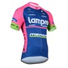 2014 Lampre Blue Cycling Jersey Short Sleeve Only Cycling Clothing S