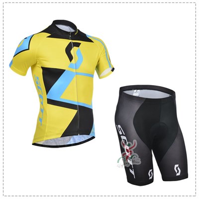 2014 SCOTT Cycling Jersey Short Sleeve and Cycling Shorts Cycling Kits