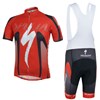 2014 SHANDIAN Cycling Jersey Short Sleeve and Cycling bib Shorts Cycling Kits Strap S