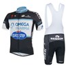 2014 Quick-step Cycling Jersey Short Sleeve and Cycling bib Shorts Cycling Kits Strap S