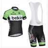 2014 belkin Cycling Jersey Short Sleeve and Cycling bib Shorts Cycling Kits Strap S