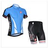 2014 castelli bule Cycling Jersey Short Sleeve and Cycling Shorts Cycling Kits S