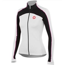 2014  Women CASTELLI Thermal Fleece Cycling Jersey Long Sleeve Only Cycling Clothing