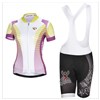 2014 Women pearl izumi Cycling Jersey Short Sleeve and Cycling bib Shorts Cycling Kits Strap S