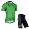 2014 Tour De France Green Cycling Jersey Short Sleeve and Cycling Shorts Cycling Kits