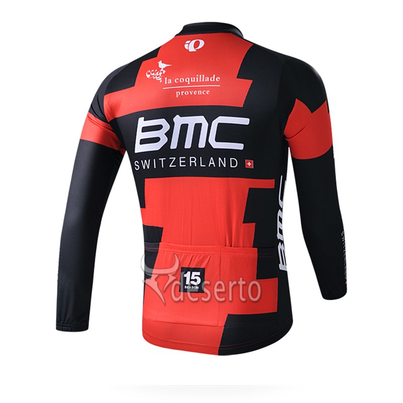 2015 BMC Cycling Jersey Long Sleeve and Cycling Pants Cycling Kits