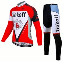 2017 Tinkoff Cycling Jersey Long Sleeve and Cycling Pants Cycling Kits