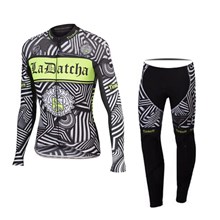 2016 Tinkoff saxo bank Fluo Light Green Cycling Jersey Long Sleeve and Cycling Pants Cycling Kits