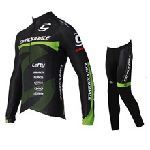 2016 Cannnondale Cycling Jersey Long Sleeve and Cycling Pants Cycling Kits