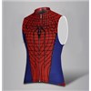 2015 Spider-Man Cycling Vest Jersey Sleeveless Ropa Ciclismo Only Cycling Clothing cycle jerseys Ciclismo bicicletas maillot ciclismo cycle jerseys XXS