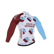 2016 AG2R Cycling Jersey Long Sleeve Only Cycling Clothing cycle jerseys Ropa Ciclismo bicicletas maillot ciclismo XXS