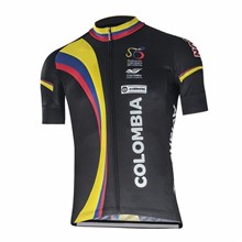 2017 colombia black Cycling Jersey Ropa Ciclismo Short Sleeve Only Cycling Clothing cycle jerseys Ciclismo bicicletas maillot ciclismo