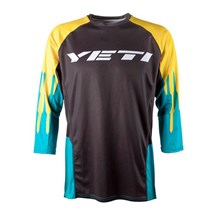YETI Racing Race Jersey Men's Motocross/MX/ATV/BMX/MTB Off-Road Dirt Bike T- Shirt XXS