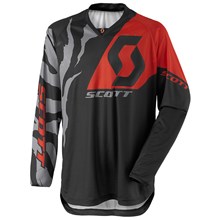 SCOTT 350 Race Downhill Racing Race Jersey Men's Motocross/MX/ATV/BMX/MTB Off-Road Dirt Bike T- Shirt XXS