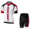 2017 Look Red Cycling Jersey Short Sleeve Maillot Ciclismo and Cycling Shorts Cycling Kits cycle jerseys Ciclismo bicicletas XXS