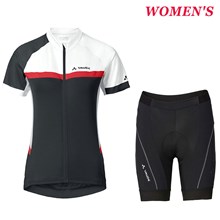 Women's VAUDE Pro II Cycling Jersey Short Sleeve Maillot Ciclismo and Cycling Shorts Cycling Kits cycle jerseys Ciclismo bicicletas XXS