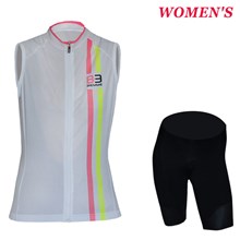 Women's Biemme Cycling Vest Maillot Ciclismo Sleeveless and Cycling Shorts Cycling Kits cycle jerseys Ciclismo bicicletas XXS
