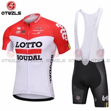 2018 LOTTO Cycling Jersey Maillot Ciclismo Short Sleeve and Cycling bib Shorts Cycling Kits Strap cycle jerseys Ciclismo bicicletas