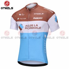 2018 AG2R Cycling Jersey Ropa Ciclismo Short Sleeve Only Cycling Clothing cycle jerseys Ciclismo bicicletas maillot ciclismo