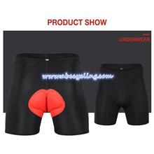 OTWZLS ORANGE PADDED CYCLING UNDERPANTS PRO CYCLING UNDERWEAR