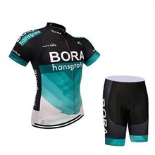 2017 Bora Cycling Jersey Short Sleeve Maillot Ciclismo and Cycling Shorts Cycling Kits cycle jerseys Ciclismo bicicletas XS