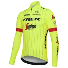 2018 TREK SEGAFREDO Cycling Jersey Long Sleeve Only Cycling Clothing cycle jerseys Ropa Ciclismo bicicletas maillot ciclismo XS