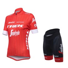 2018 Trek Women Cycling Jersey Short Sleeve Maillot Ciclismo and Cycling Shorts Cycling Kits cycle jerseys Ciclismo bicicletas XS