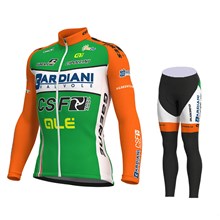 2018 Bardiani CSF Cycling Jersey Long Sleeve and Cycling Pants Cycling Kits XS
