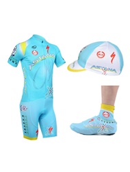 cycling kits+scarf+shoe cover