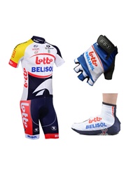 cycling kits+gloves+shoe cover