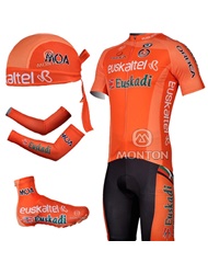 cycling kits+scarf+sleeve+shoe cover