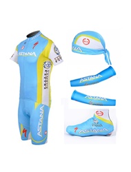 cycling kits+scarf+sleeve+shoe cover
