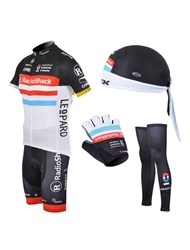 cycling kits+scarf+gloves+leg sleeve