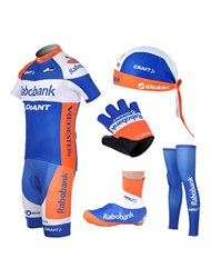 cycling kits+scarf+shoe cover+gloves+leg sleeve