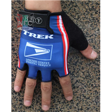 USPS Cycling half  Finger Glove Blue,XL